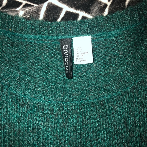 Green Knit Sweater - Picture 2 of 2